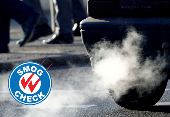 STAR certified smog check